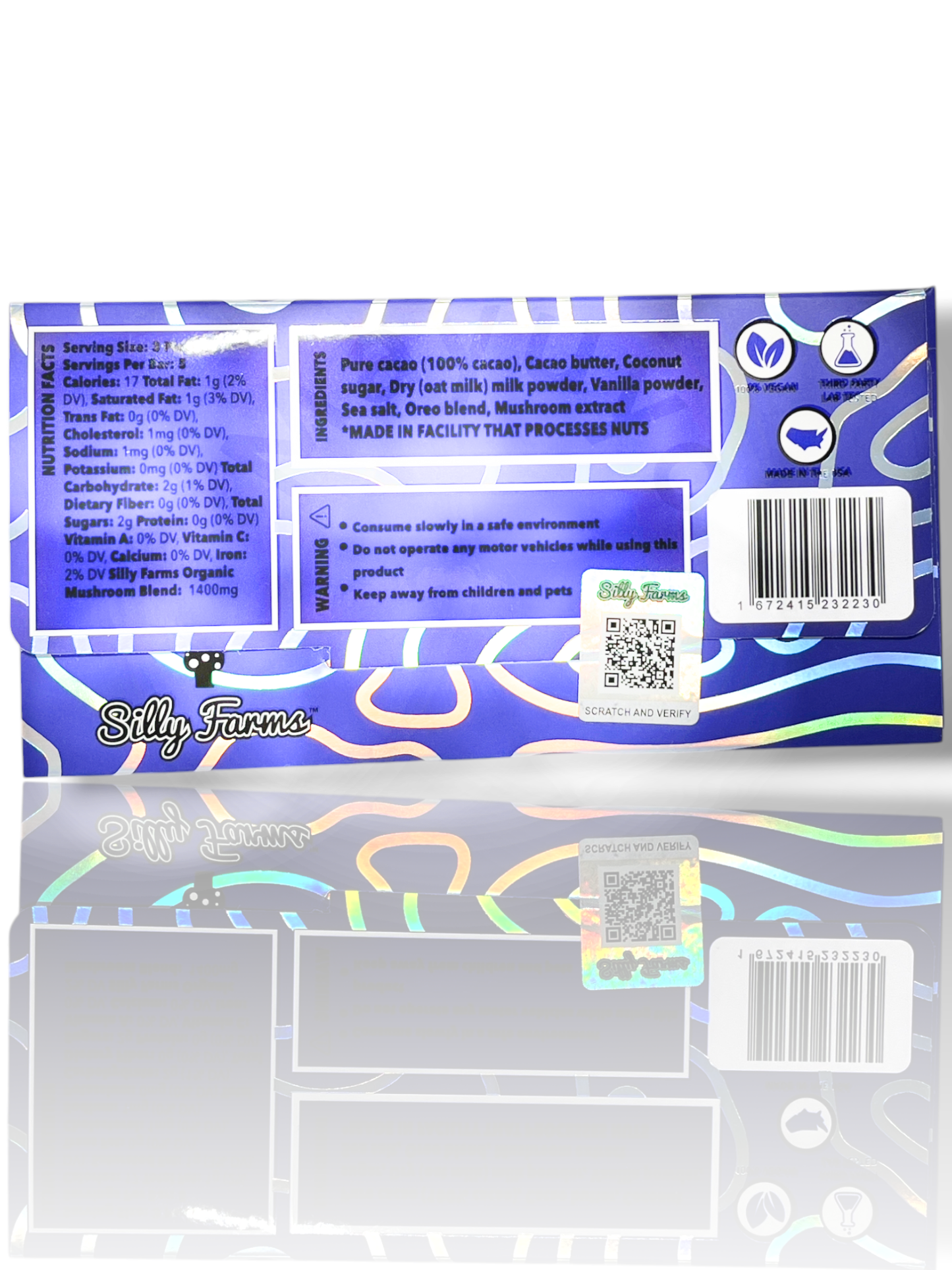 Silly Farms - Mushroom Chocolate Bars