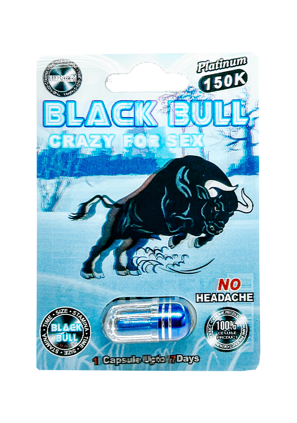 Black Bull Platinum 150K Male Enhancement
