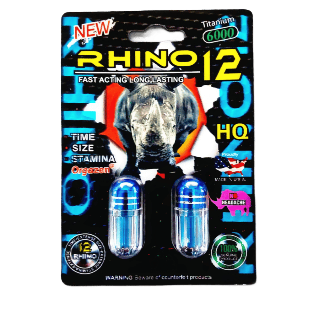 Rhino 12 - Male Enhancement Double Pack