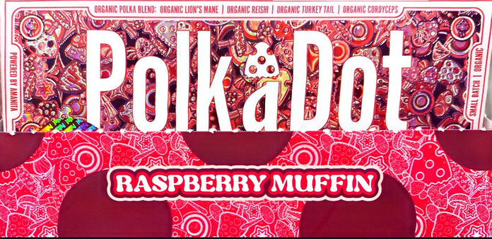 Polka Dot Novelty Chocolate Bar - Unique Design, Gift or Display