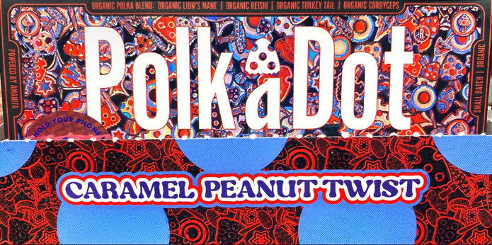 Polka Dot Novelty Chocolate Bar - Unique Design, Gift or Display