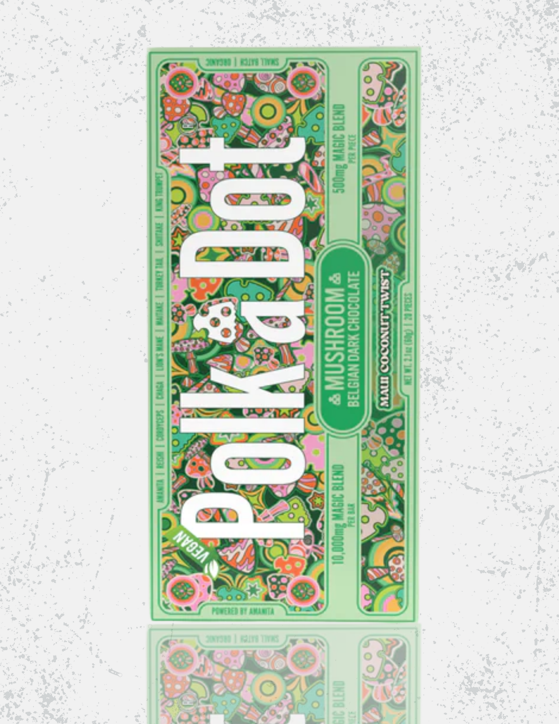 Polka Dot Novelty Chocolate Bar - Unique Design, Gift or Display