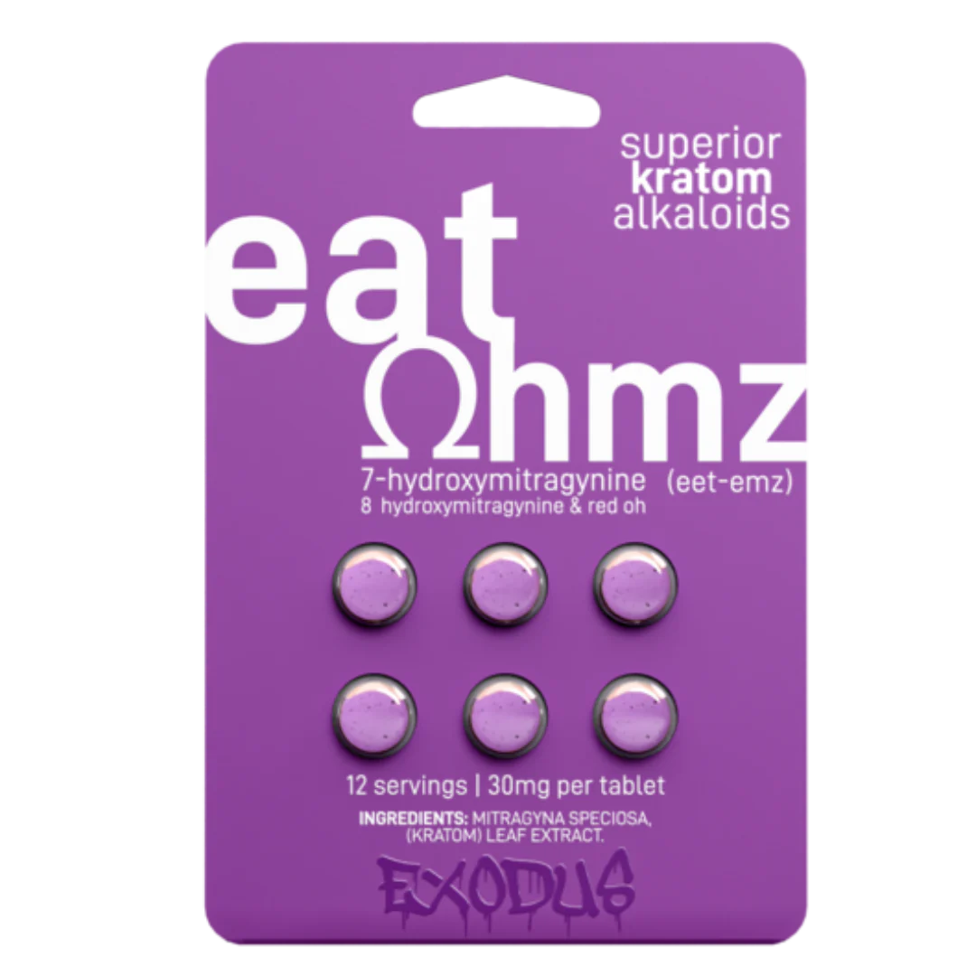 Eat Ohmz 8-Hydroxy, Red-oh & 7-Hydroxy Tablets 30mg