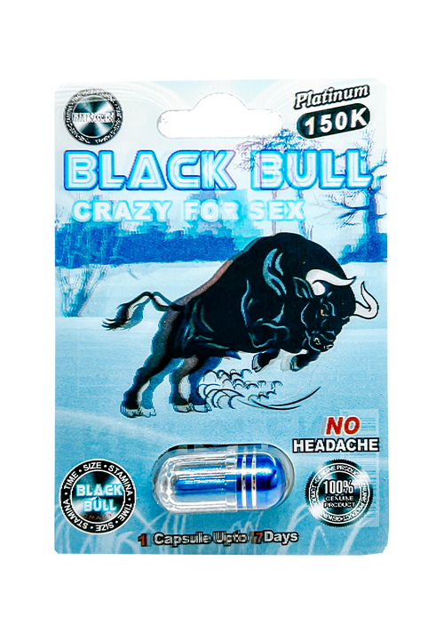 Black Bull Platinum 150K Male Enhancement