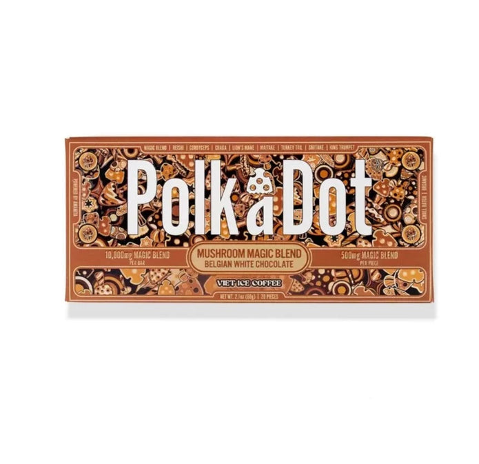 Polka Dot Novelty Chocolate Bar - Unique Design, Gift or Display